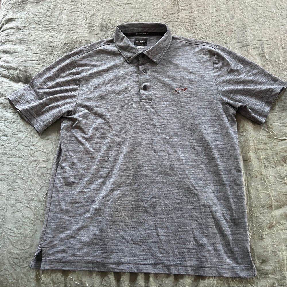 Tasso Elba Light Gray Polo Shirt